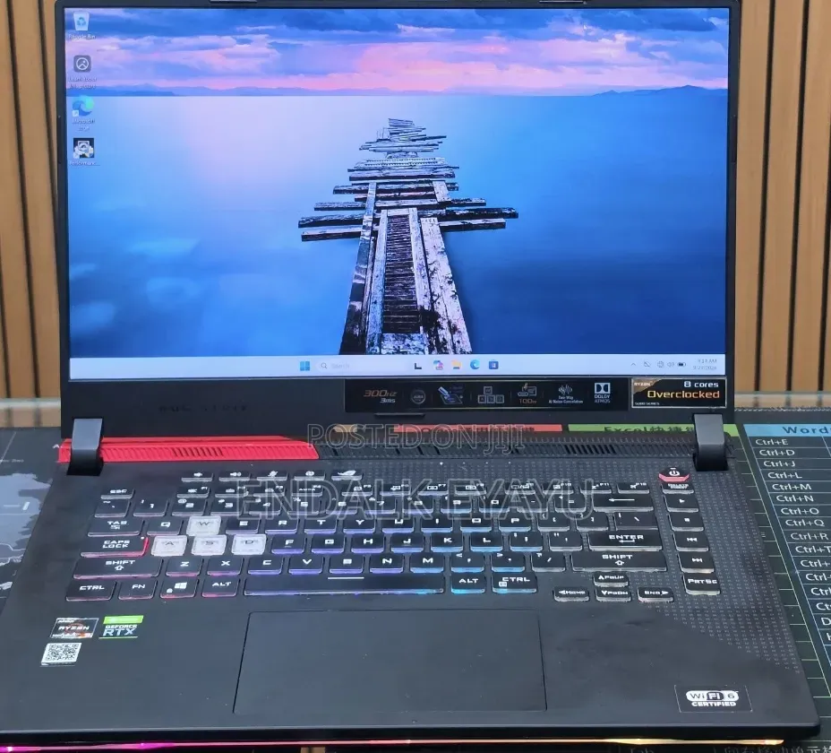 New Laptop Asus ROG Strix G15 16GB AMD Ryzen 9 SSD 512GB