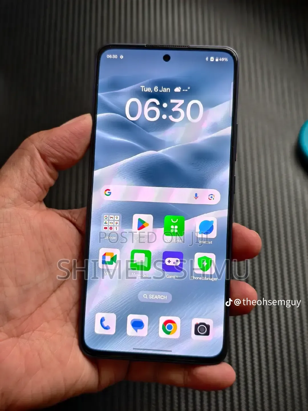 New Oppo Reno13 5G 256 GB Blue