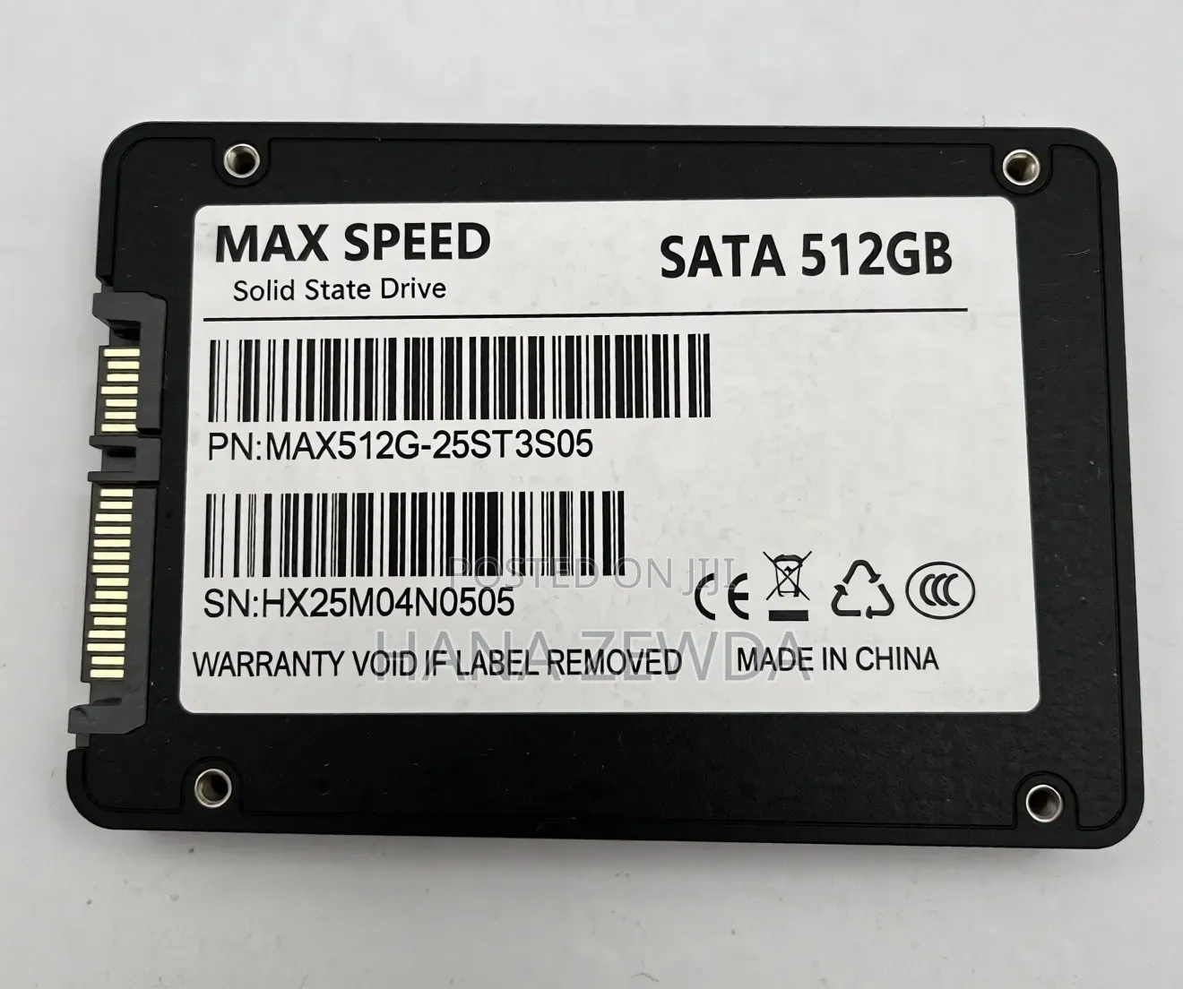 SSD Sata 512Gb