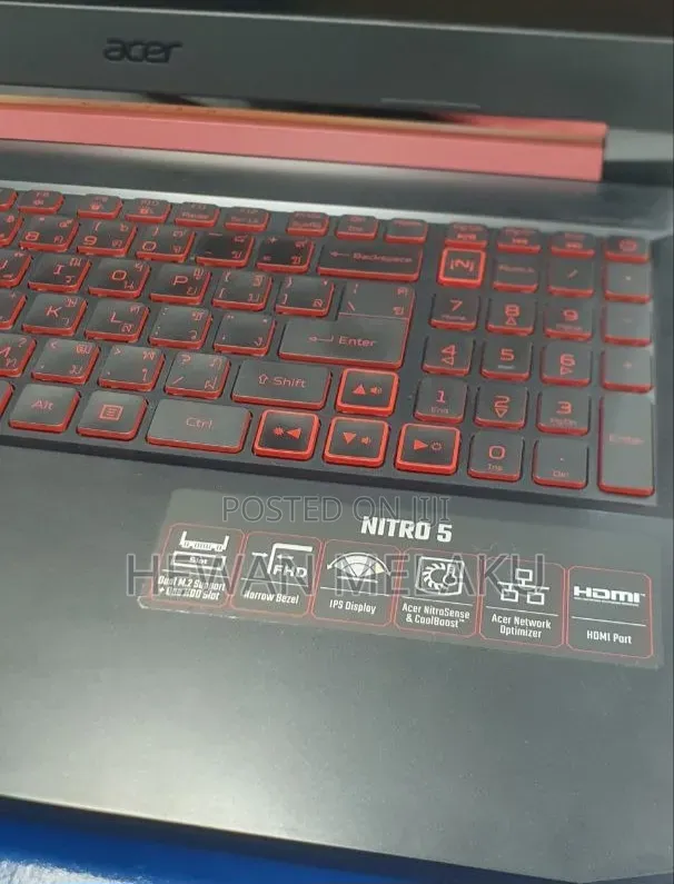 New Laptop Acer Nitro 5 16GB AMD Ryzen 7 SSD 512GB