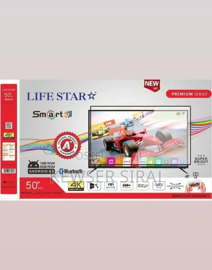 Life Star TV 50inch 4k Smart Android