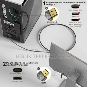 8K DP (Display Port) to HDMI Cable Which