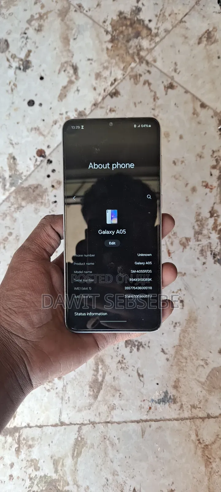 Samsung Galaxy A05 64 GB White
