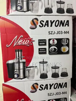 SAYONA Juicer Blender 4-in-1 Combo 800W – SZJ-J03-M4