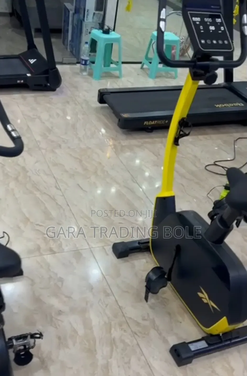 Modern Stationary Bike – Home Gym Exercise Equipment