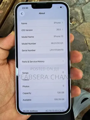 New Apple iPhone 13 128 GB White