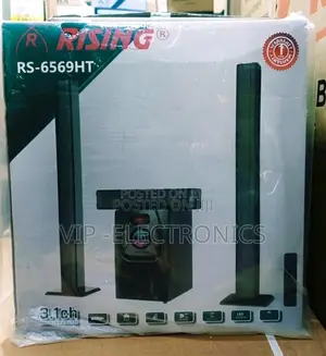 RISING Multimedia Speaker 3.1 Channel Home Theater Sound System –