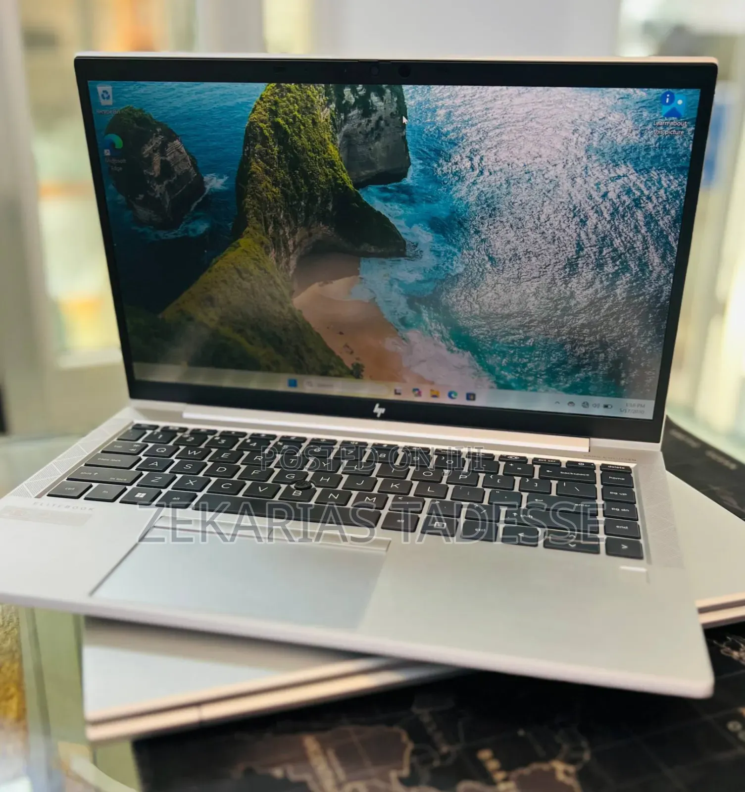 New Laptop HP EliteBook 845 G8 16GB AMD Ryzen 7 SSD 512GB