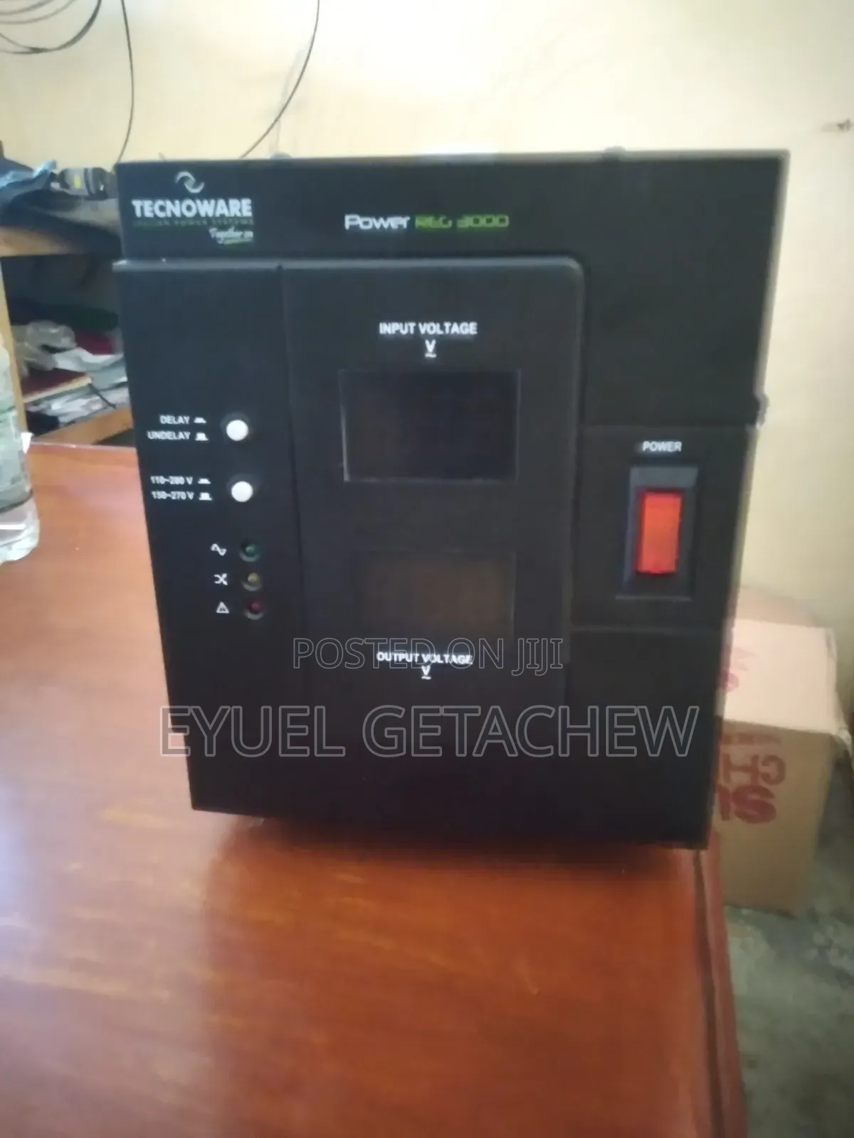 Tecnoware Power Reg 3000VA Voltage Stabilizer Made in Italy