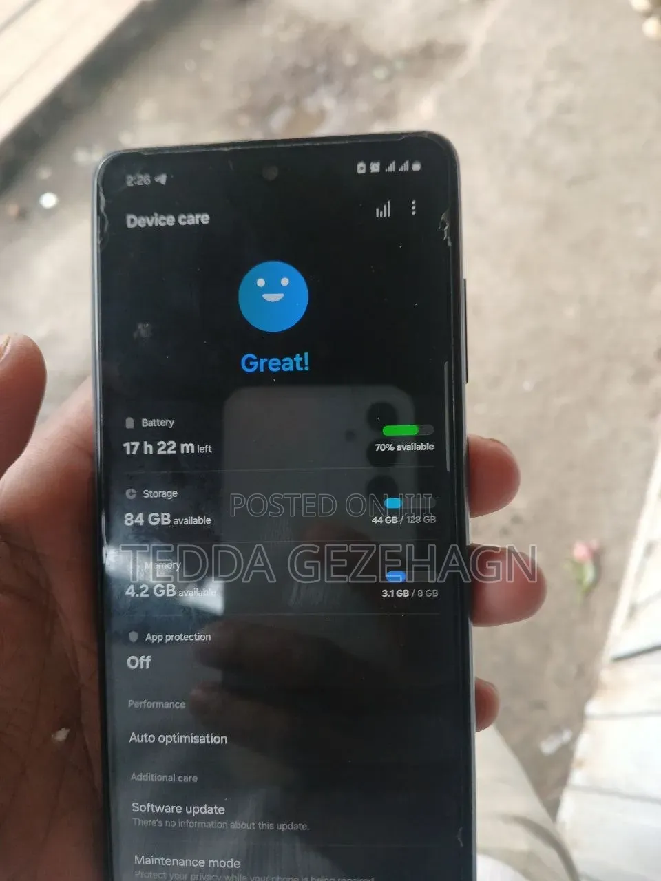 Samsung Galaxy A52 128 GB Black