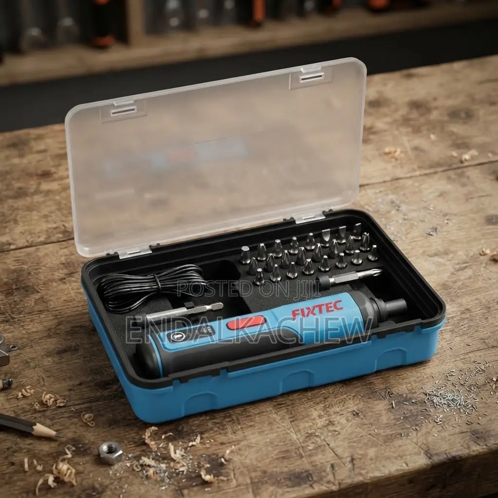 FIXTEC 4V Lithium -Ion Cordless Battrey Screwdriver