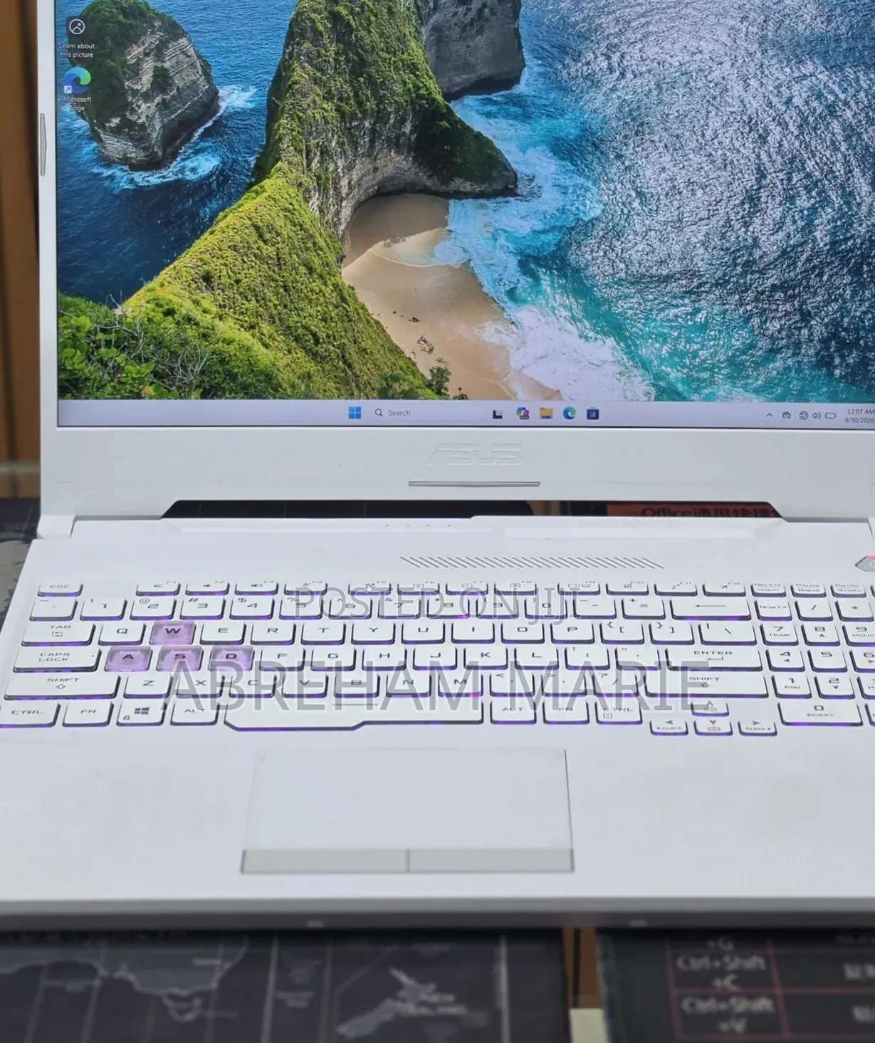 New Laptop Asus TUF Gaming A15 16GB Intel Core i7 SSD 1T