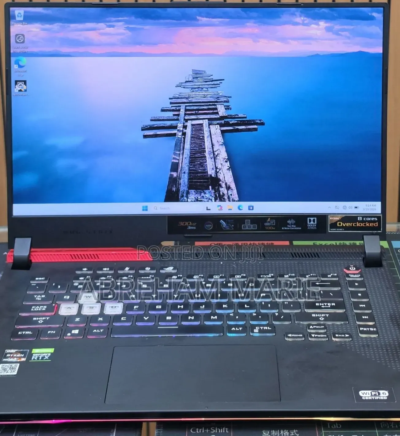 New Laptop Asus ROG Strix G15 16GB AMD Ryzen 7 SSD 512GB