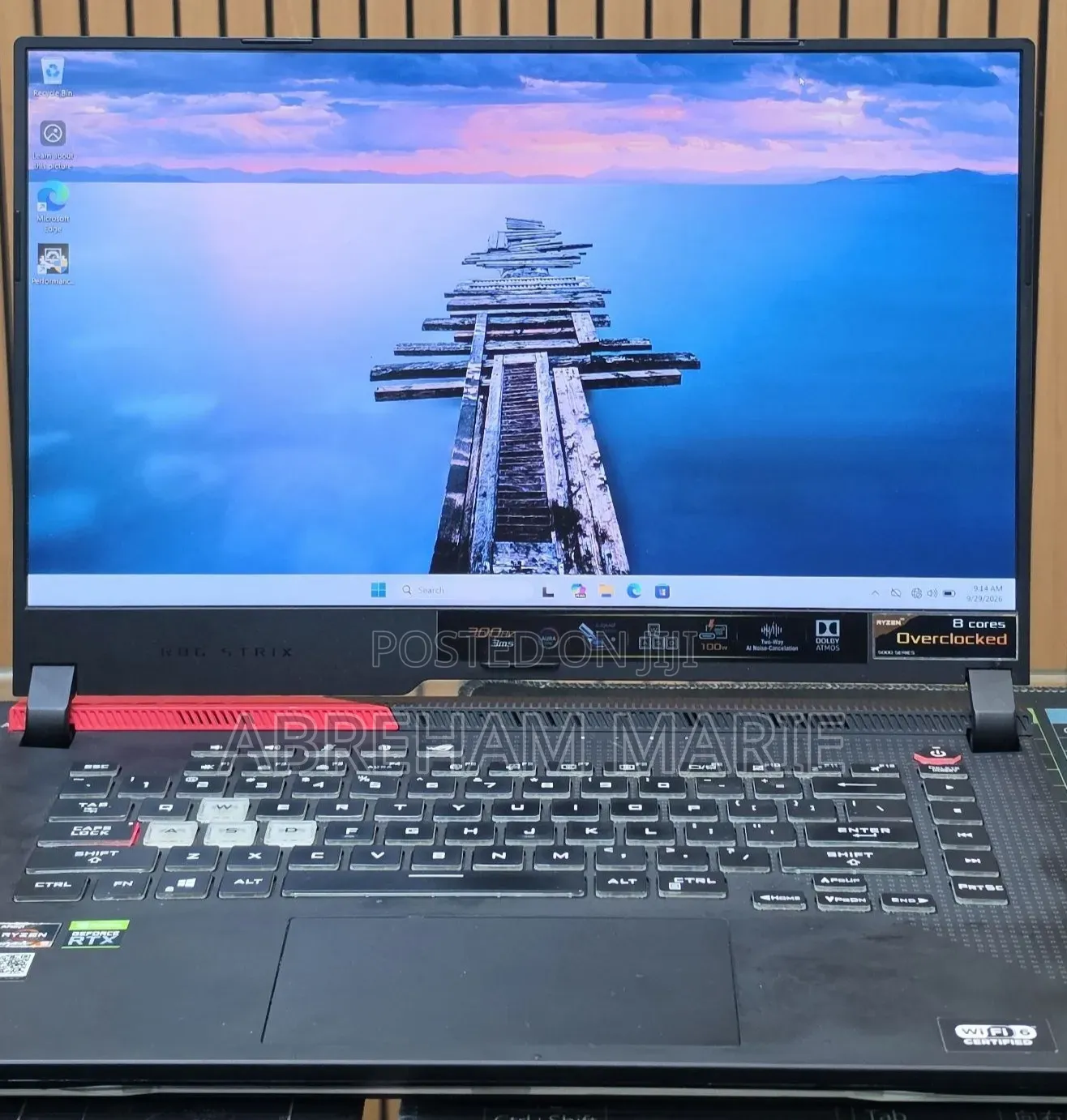 New Laptop Asus ROG Strix G15 16GB AMD Ryzen 7 SSD 512GB
