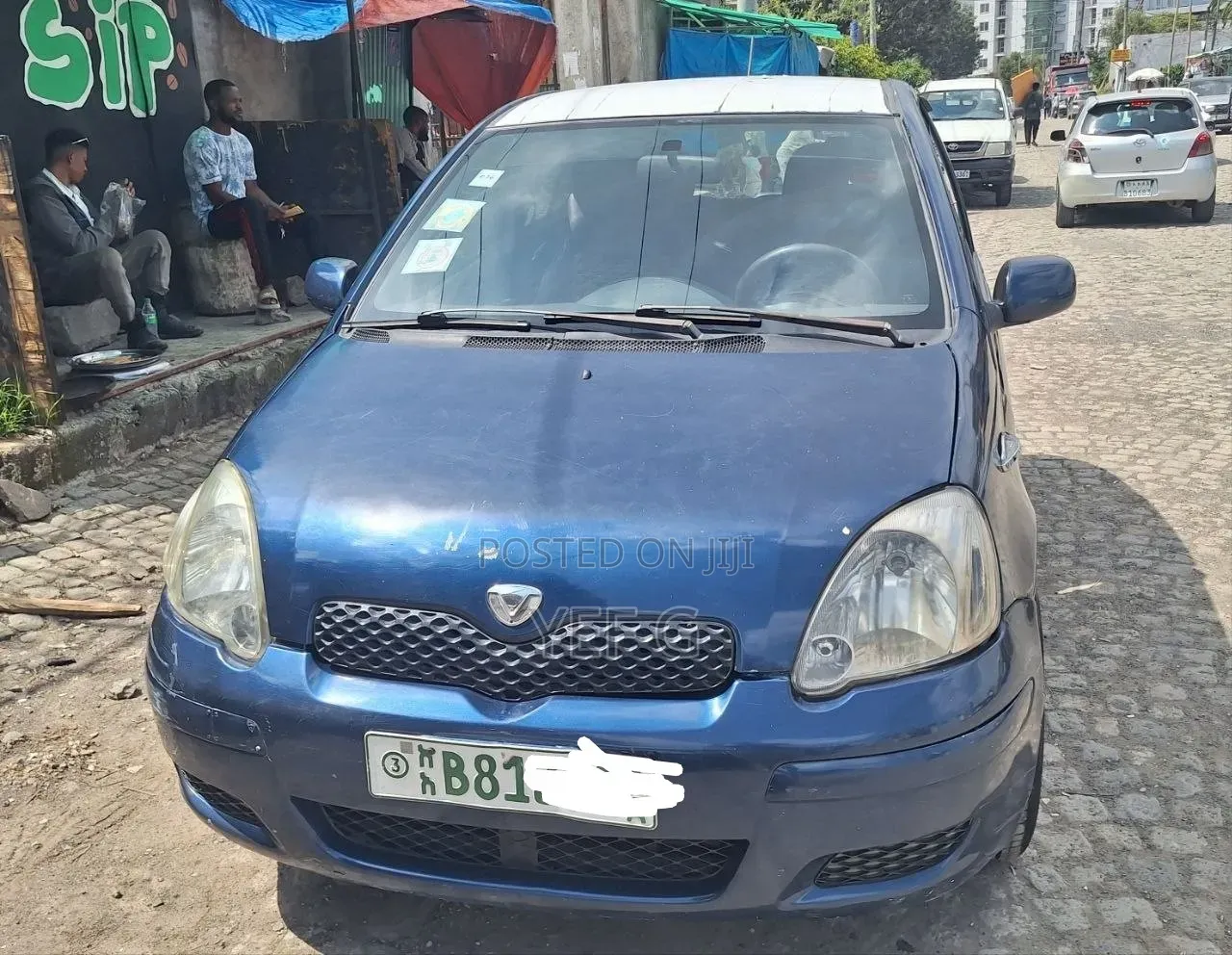 Toyota Vitz 2004 Blue