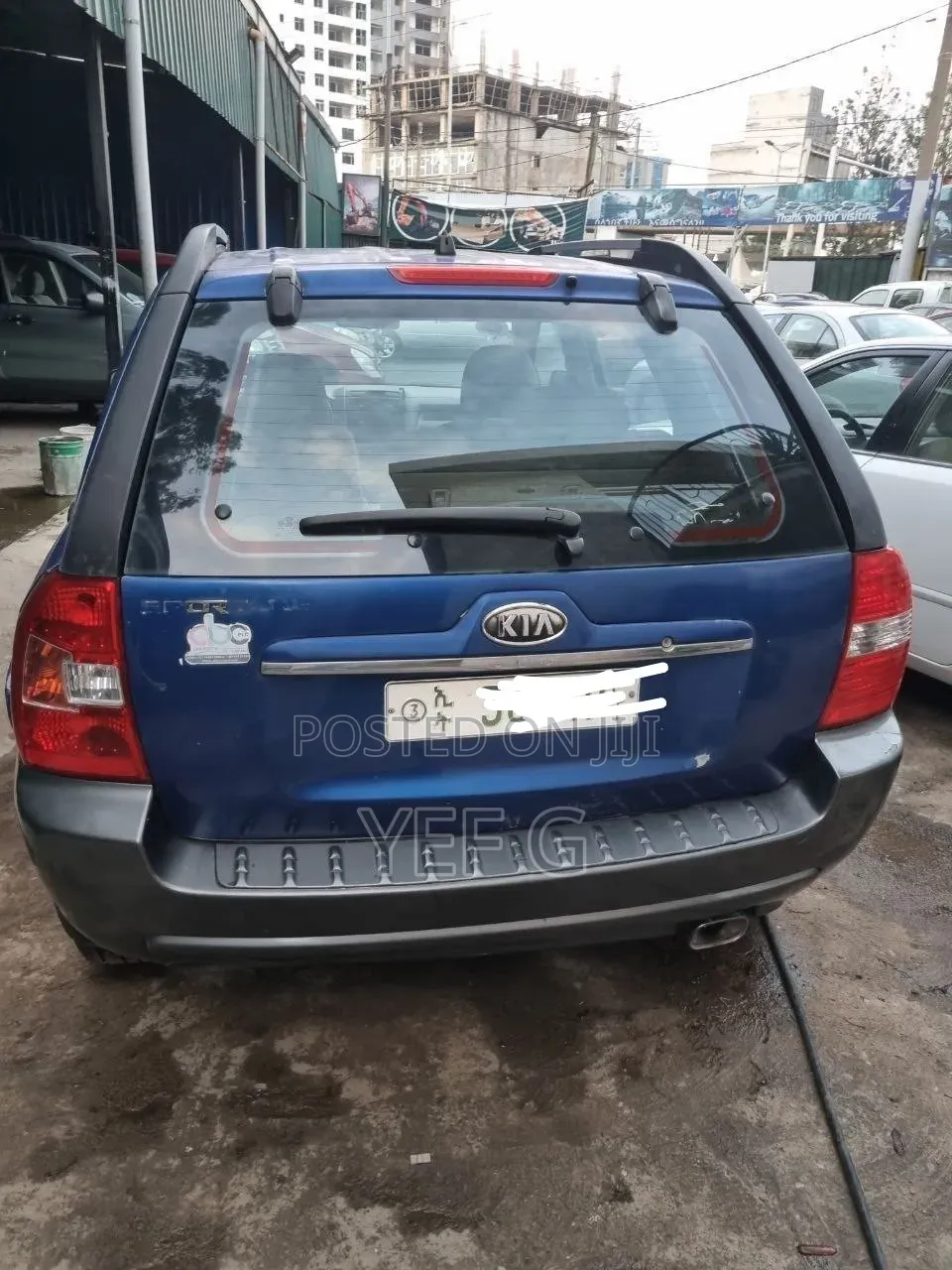 Kia Sportage 2007 Blue