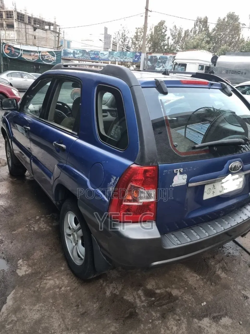 Kia Sportage 2007 Blue