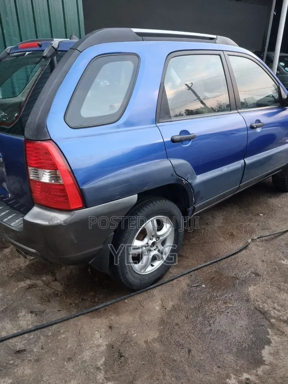 Kia Sportage 2007 Blue
