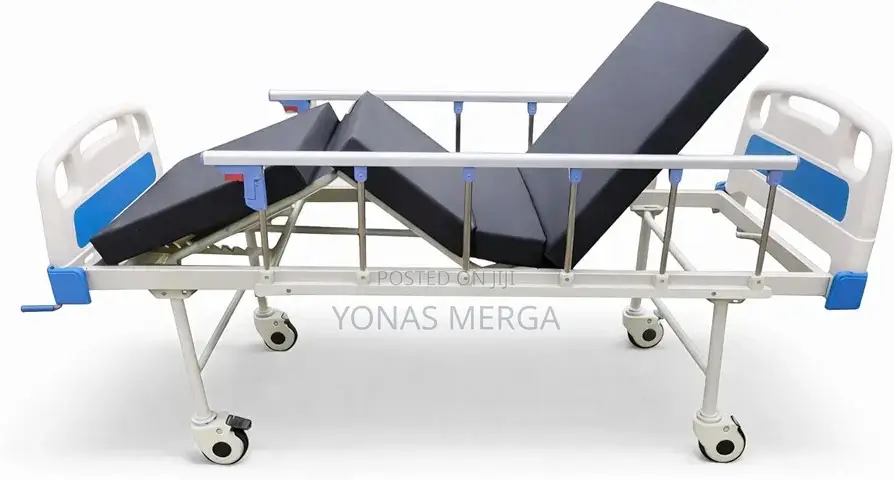 Hospital Bed块豹Hospital Bed for Patients必旨easy Repositioning of the Bed