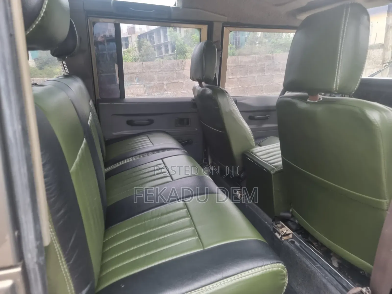 Land Rover Defender Soft Top 4x4 1995 Gray