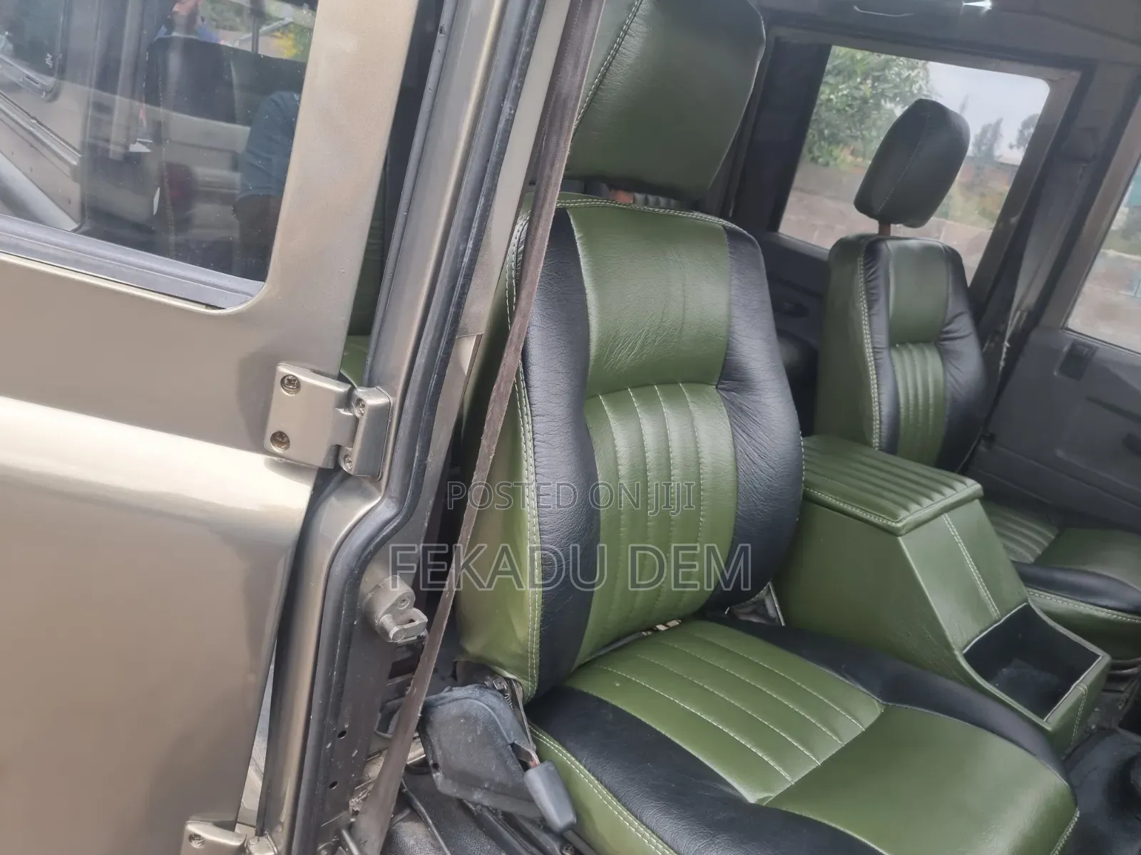 Land Rover Defender Soft Top 4x4 1995 Gray