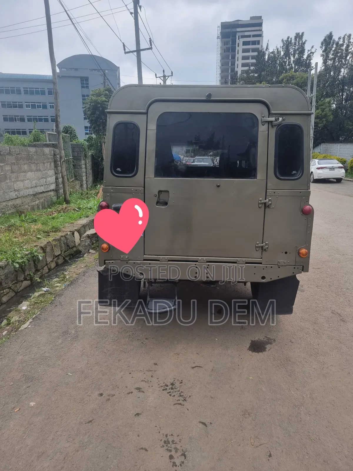 Land Rover Defender Soft Top 4x4 1995 Gray
