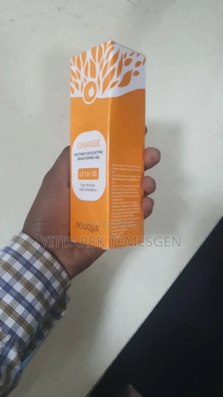 Pouqur Orange Enzymes Exfoliating Brightening Gel