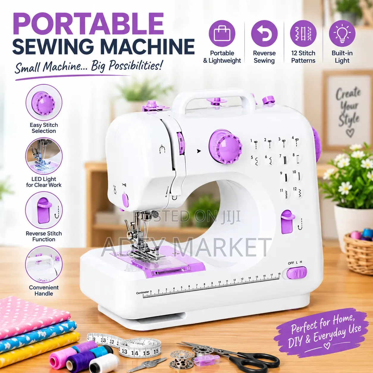 .Mini Sewing Machine.