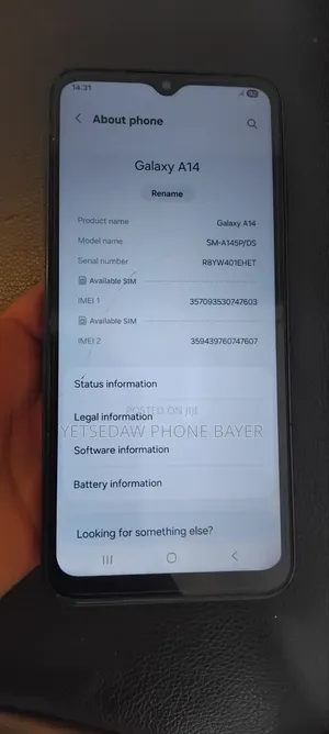 Samsung Galaxy A14 128 GB Black