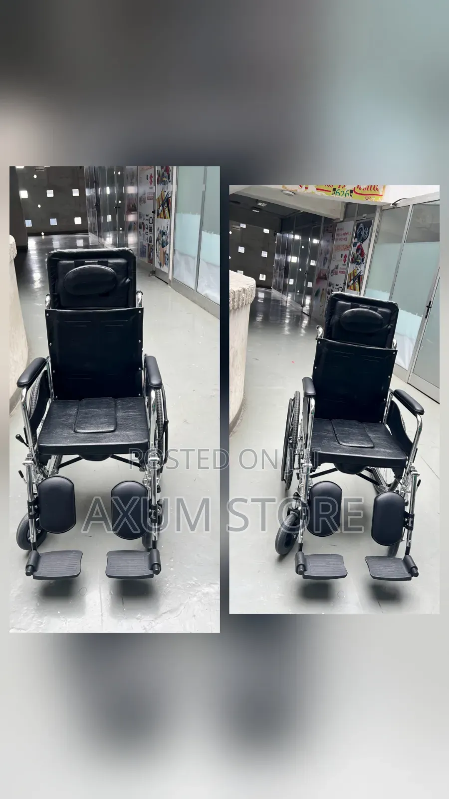 Premium Manual Wheelchair
ጥራት ያለው ማንዋል ዊልቸር