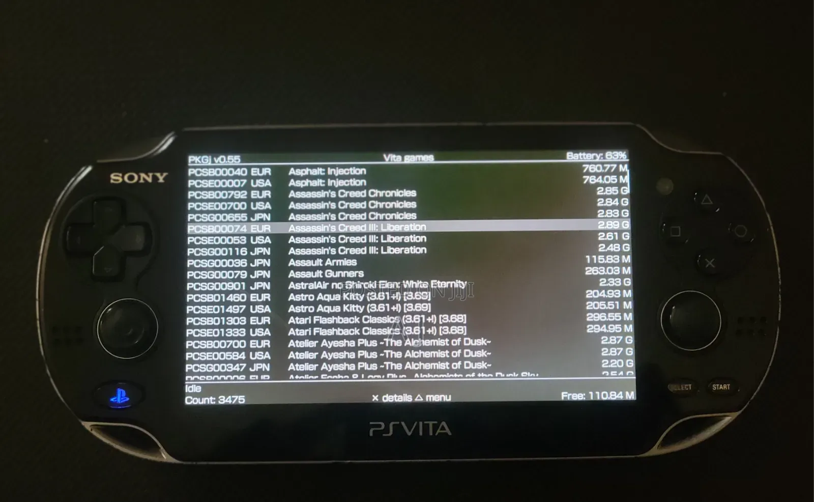 Ps Vita 1000