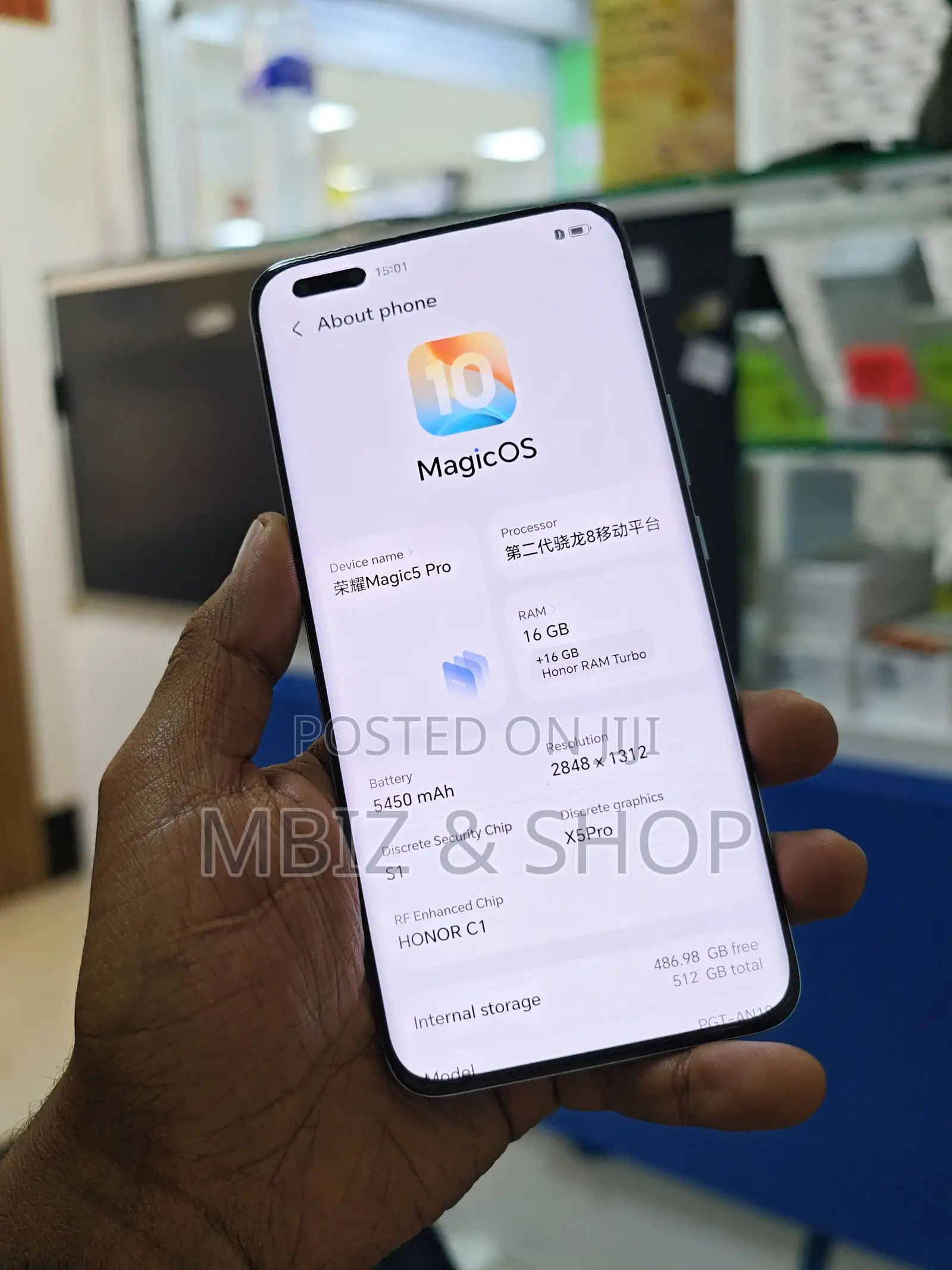 New Honor Magic5 Pro 512 GB