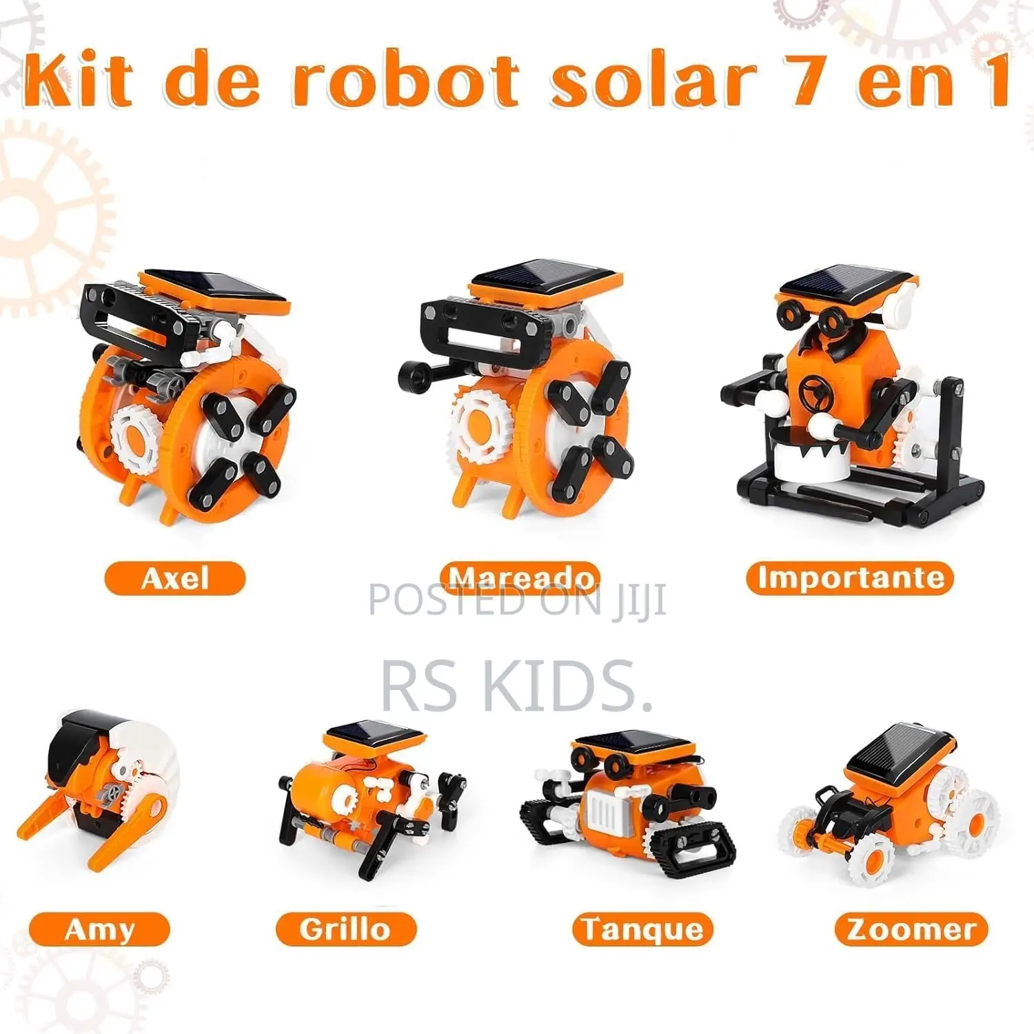 7in 1 Solar Robot