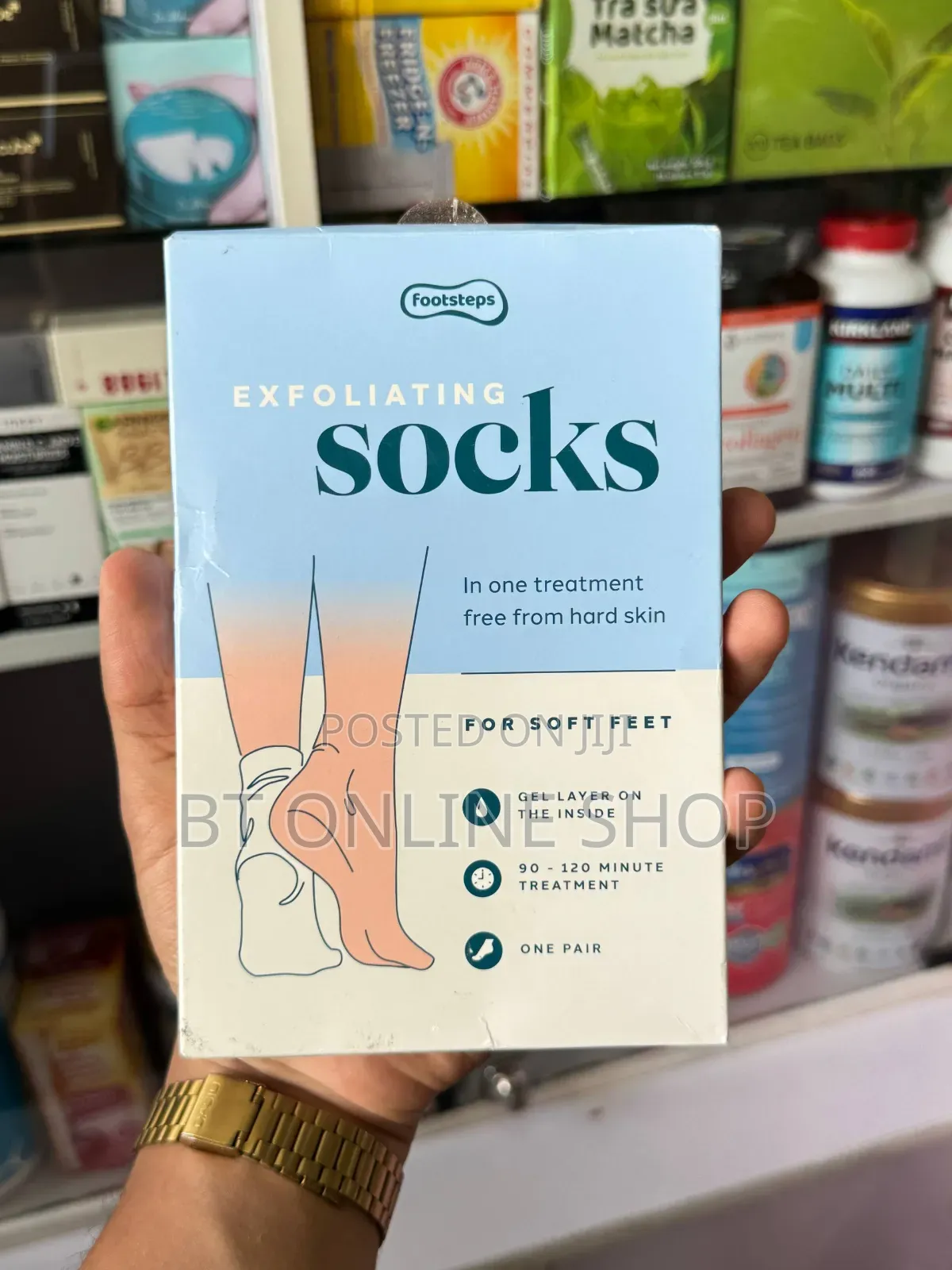 Footsteps Exfoliating Socks