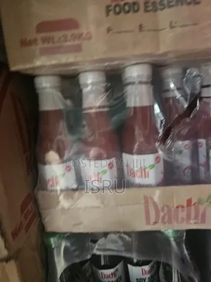 Dachi Ketchup,soy Sauce, Aple Sider
