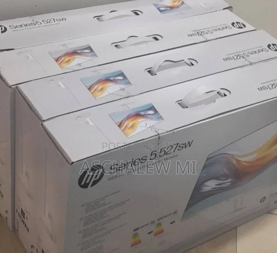 HP 27" Inch Monitor 
 Full HD