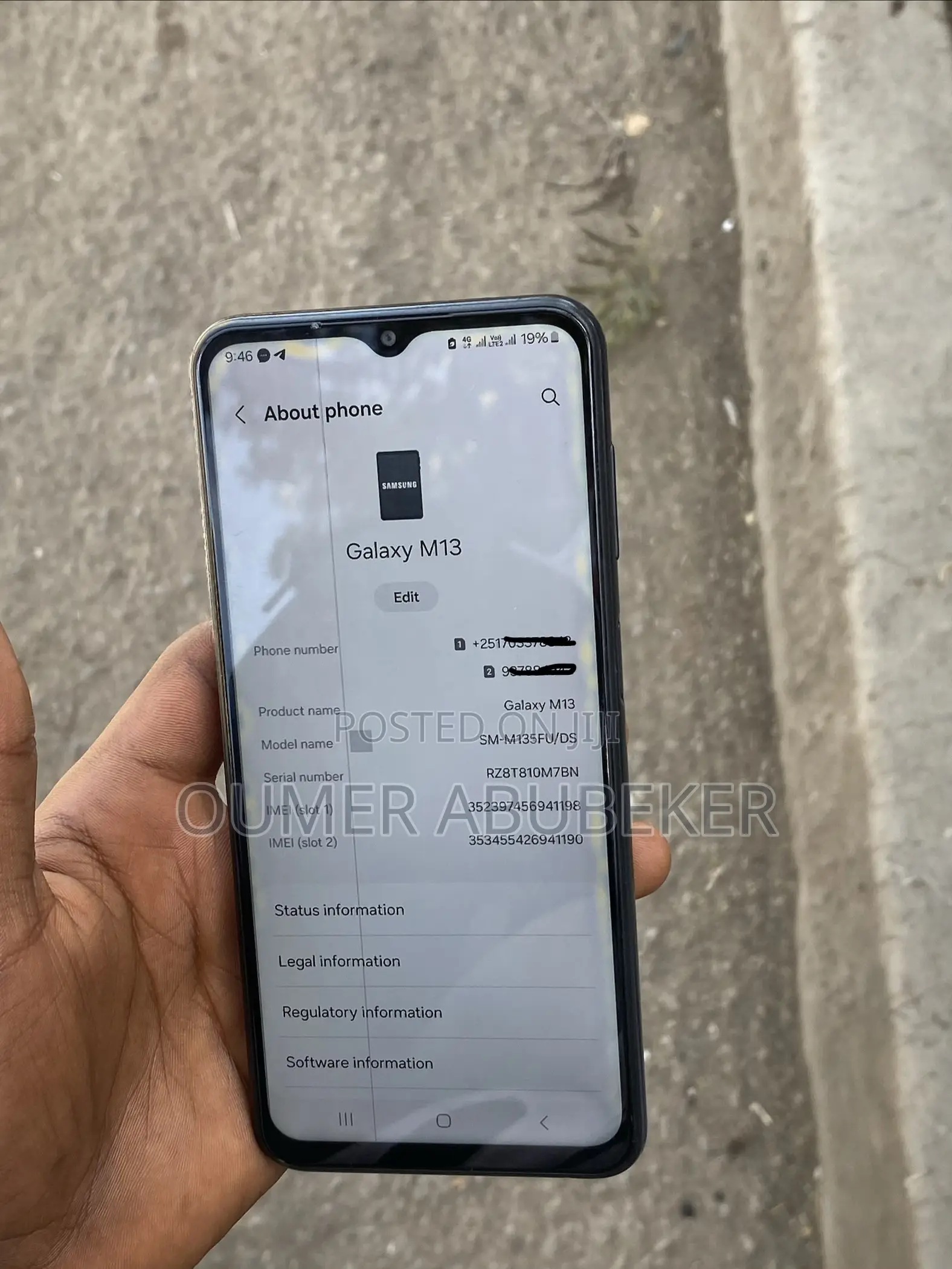 Samsung Galaxy M13 64 GB Black