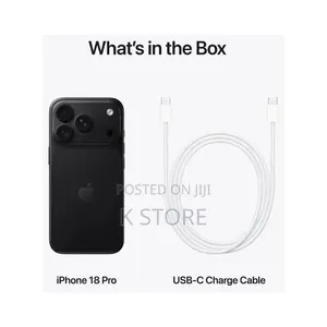 New Apple iPhone 18 Pro Max 256 GB Black