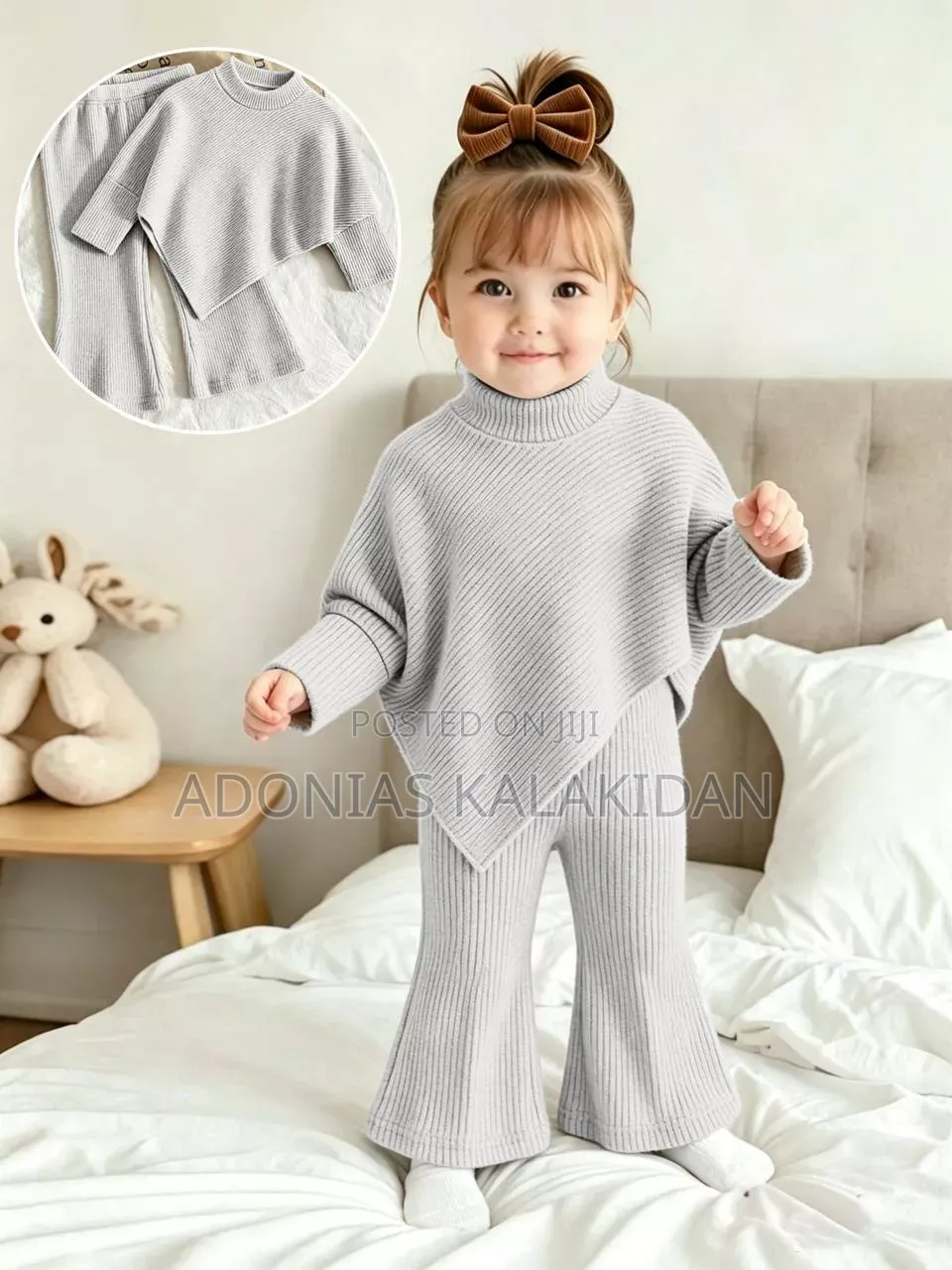 Girls Casual Two Piece Set Outfit