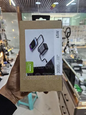 RUGGA'S 30000mAh 65W Fast Charging Power Bank (Laptop Phone