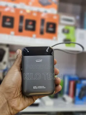 RUGGA'S 30000mAh 65W Fast Charging Power Bank (Laptop Phone