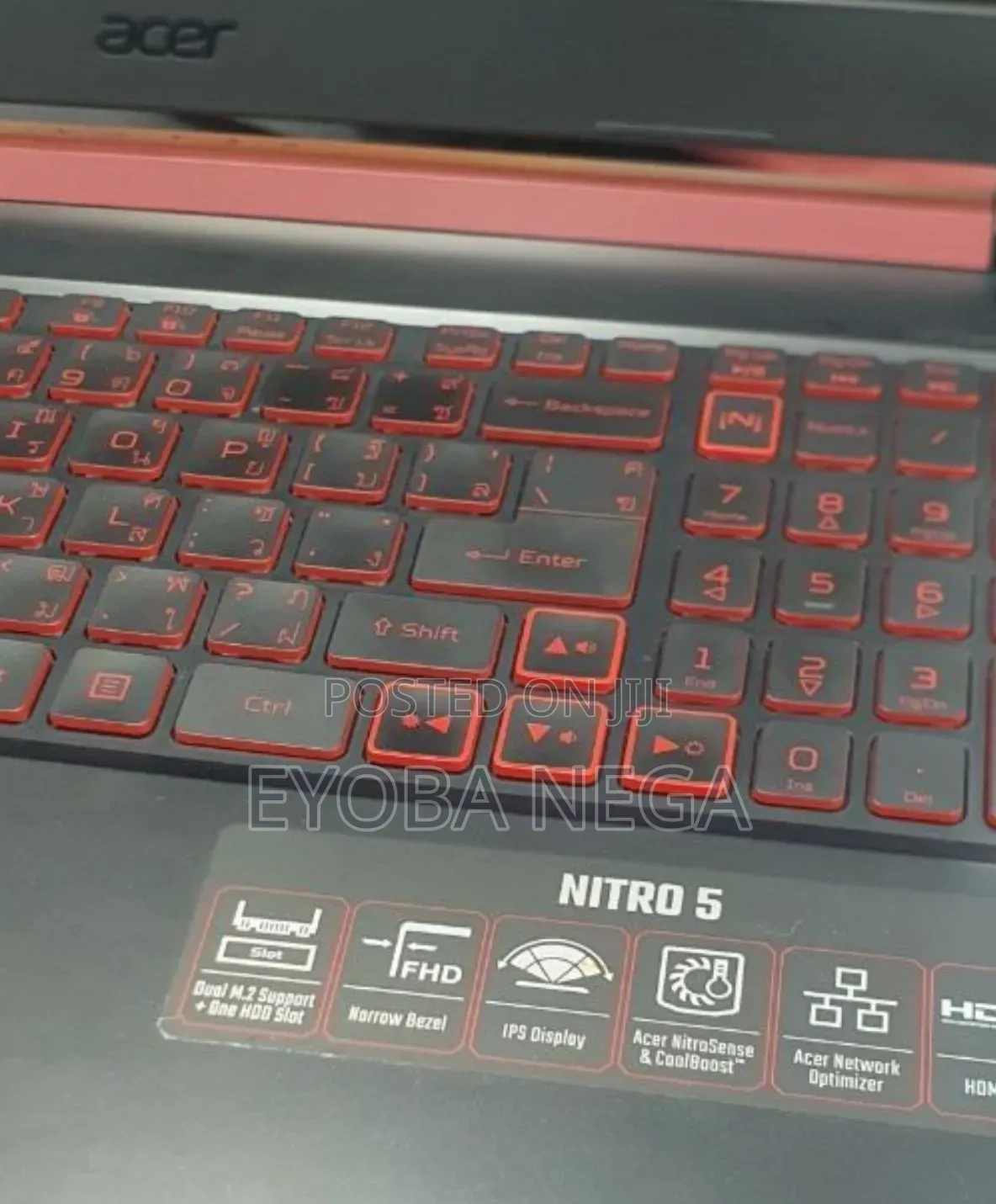 New Laptop Acer Nitro 5 16GB AMD Ryzen 7 SSD 512GB