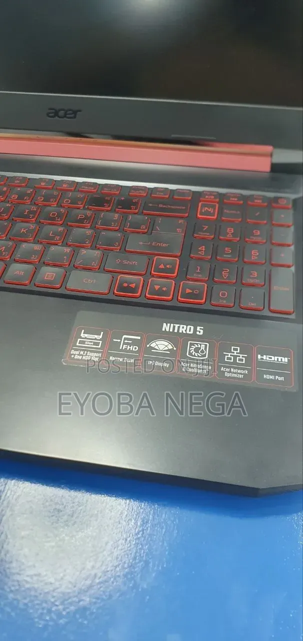 New Laptop Acer Nitro 5 16GB AMD Ryzen 7 SSD 512GB