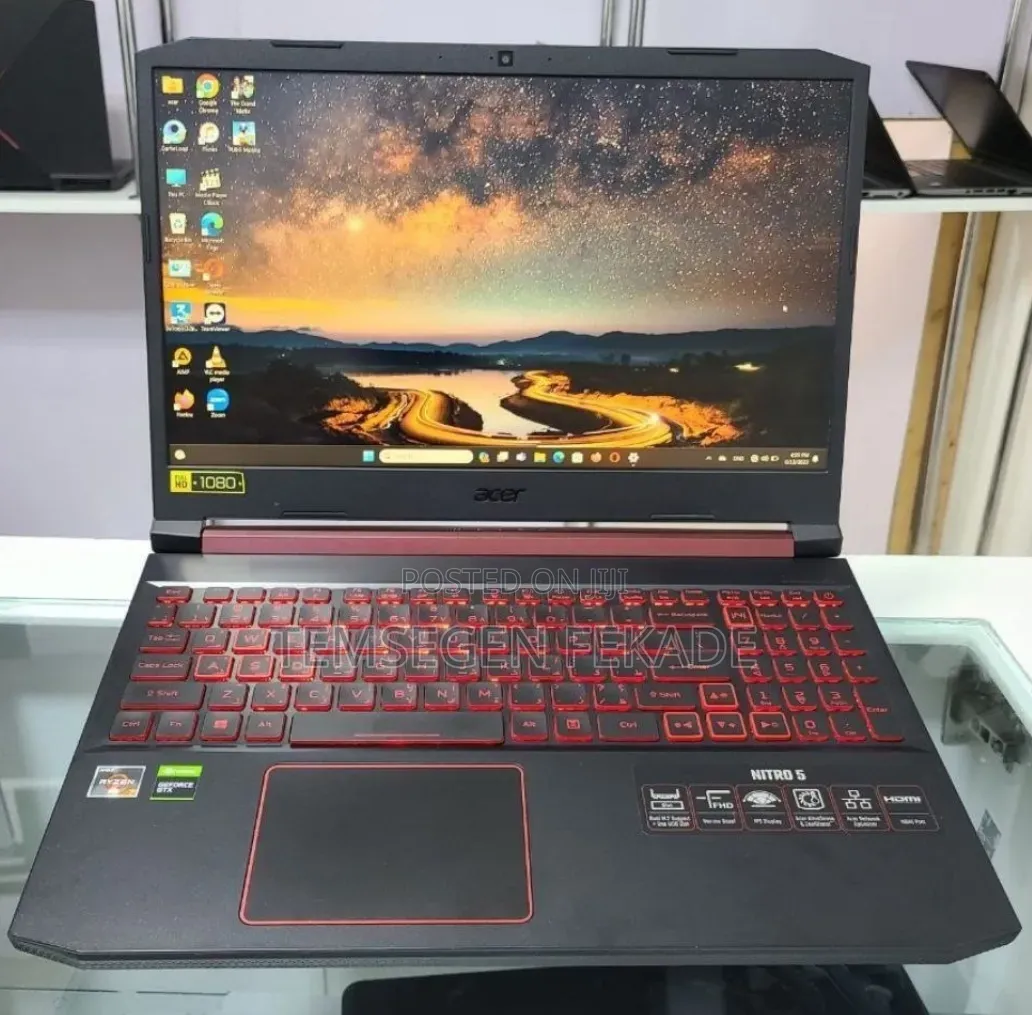 New Laptop Acer Nitro 5 16GB AMD Ryzen 7 SSD 512GB