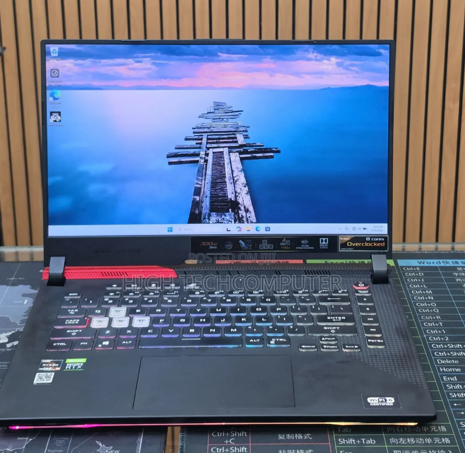 New Laptop Asus ROG Strix G15 16GB AMD Ryzen 9 SSD 512GB