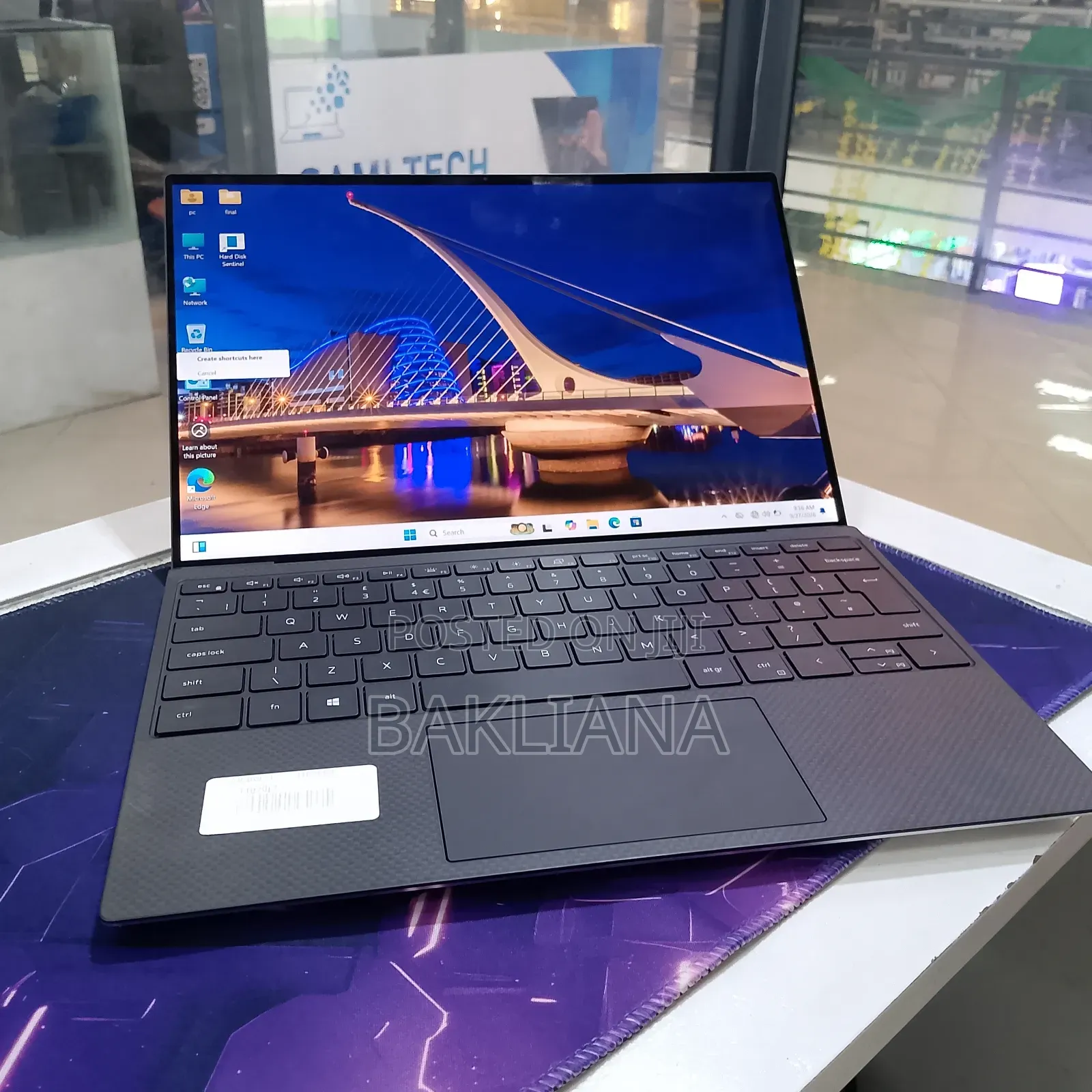 New Laptop Dell XPS 13 16GB Intel Core i7 SSD 512GB
