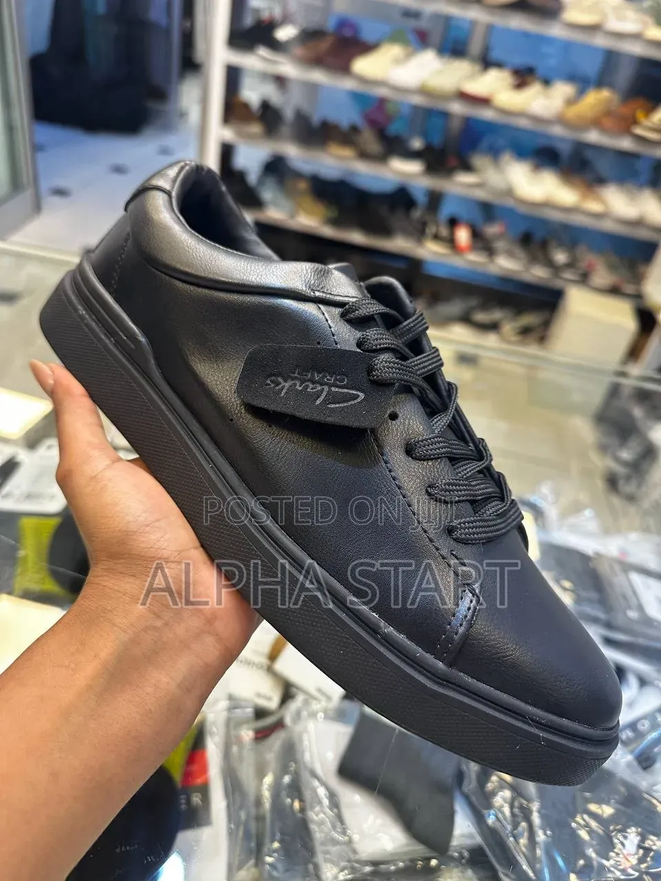 Clarks High Master Quality Black White Made in Vietnam