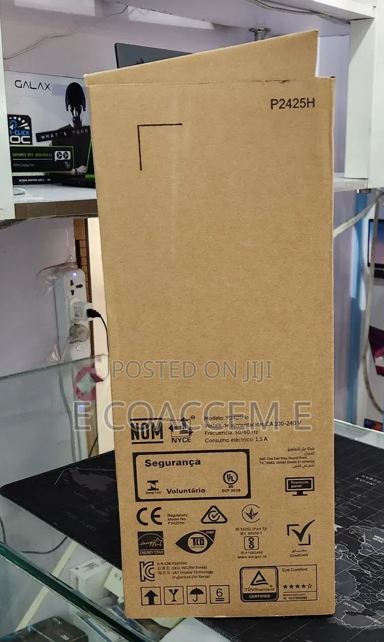 New Arrival
Dell 24 Inch MONITOR 
model: P2425Hc
Frameless