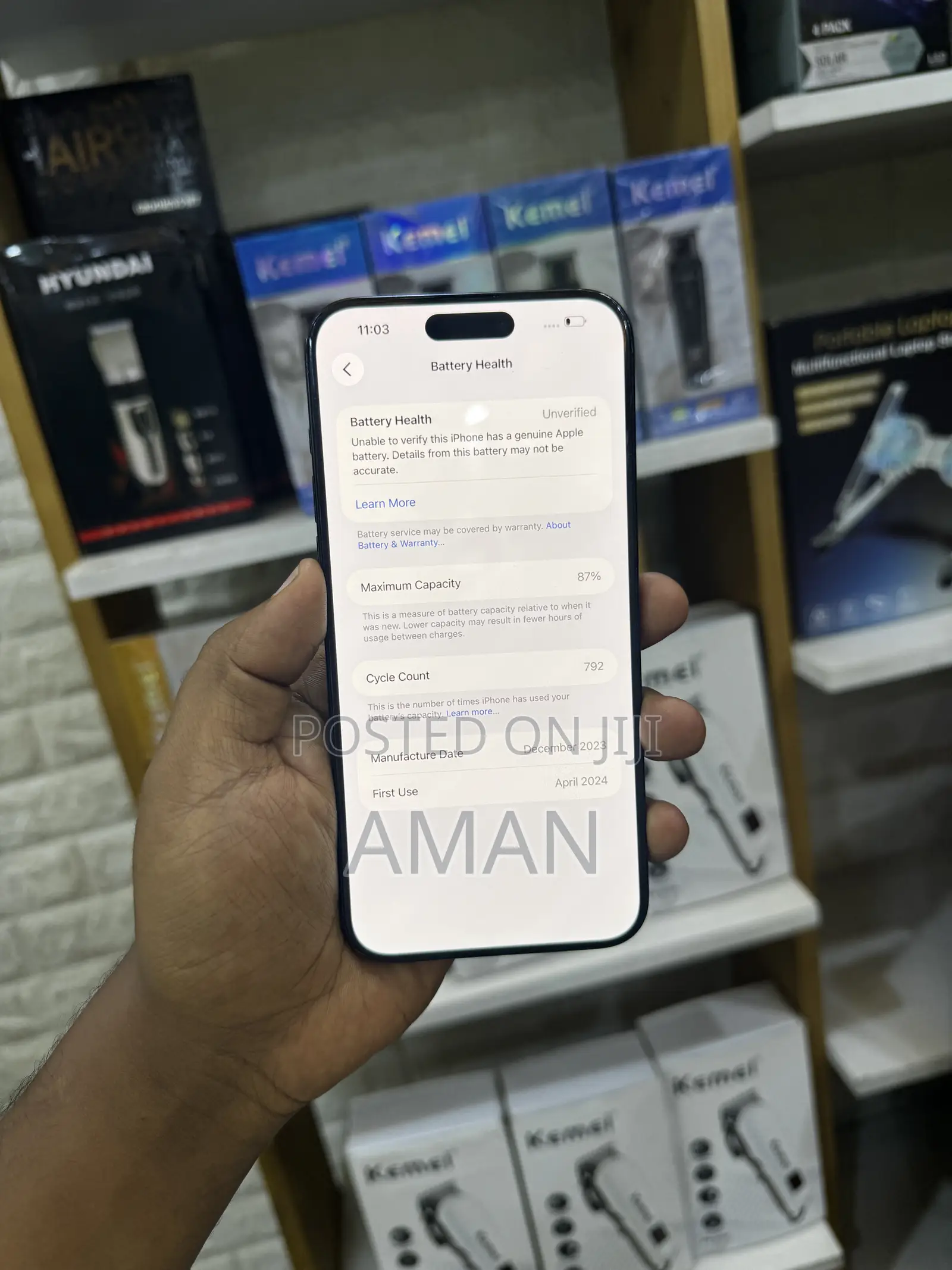 Apple iPhone 15 Pro Max 256 GB Blue