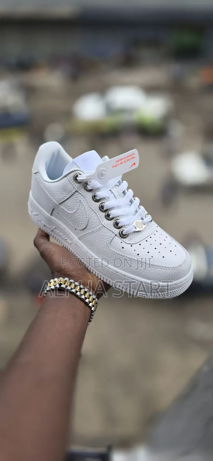 Nike Airforce 1 NOCTA Silver High Master Quality Shoes Made in Vietnam